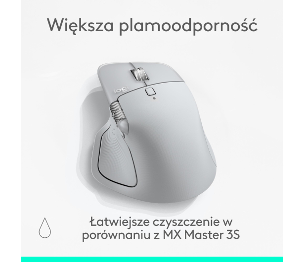 Logitech MX Master 4 Biały - 1365780 - zdjęcie 9